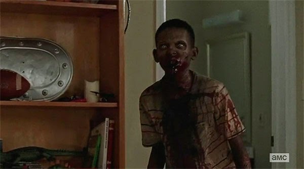 El hermano de Noah convertido en zombie en The Walking Dead 5x09