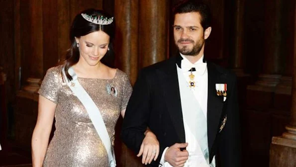 Prinsessan Sofia, kronprinsessan Victoria, King Carl Gustaf  Queen Silvia, Crown Princess Victoria and her husband Prince Daniel, Prince Carl Philip and his wife Princess Sofia