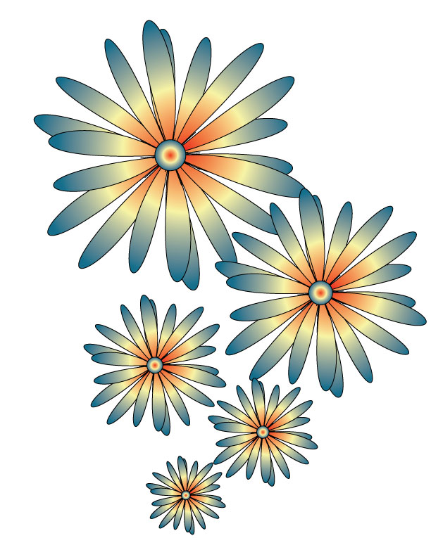Art of Apex High School Adobe Illustrator CS4 1 Flowers