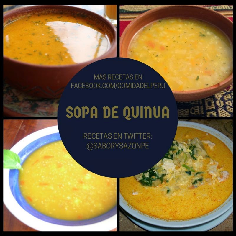 Como Preparar Una Sopa De Quinua Tradicional - Receta Sencilla - Platos De La Sierra Del Perú
