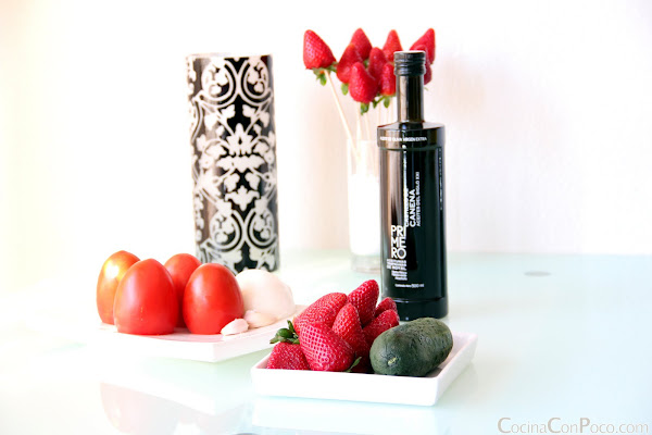 Gazpacho de Fresas - Receta paso a paso Gazpacho de Fresas - Receta paso a paso
