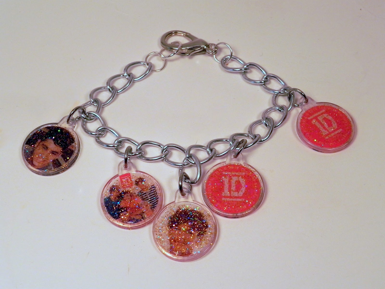 Smart n Snazzy DIY One Direction Charm Bracelet