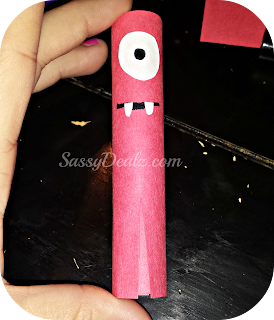 muno yo gabba gabba finger puppet craft