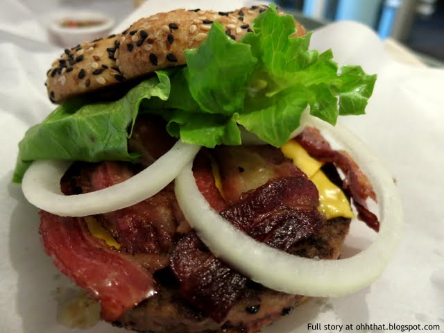 Army Navy Burger w/ Bacon & Cheese, Food, Burger, Manila