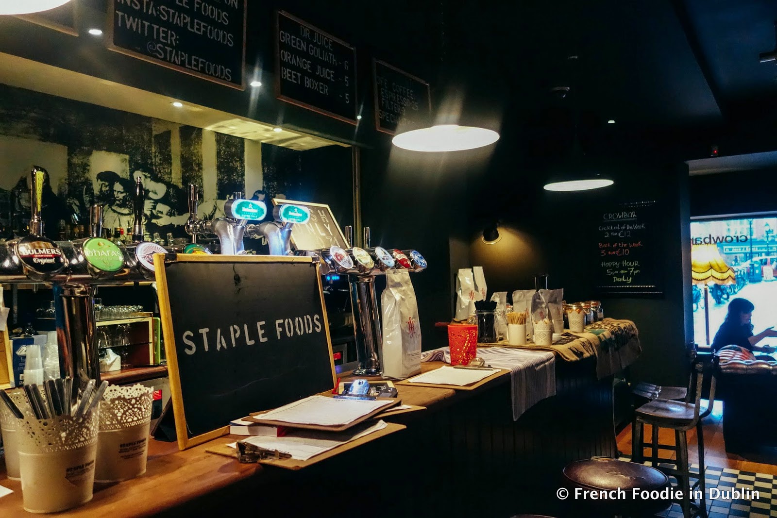 Staple Foods, Curved Street, Temple Bar, Dublin 2 French Foodie in Dublin Food Blog Dublin