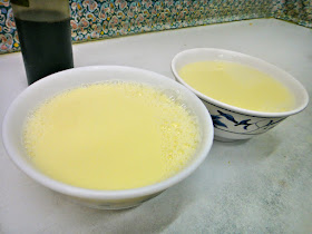 A bowl of soya milk in Taiwan