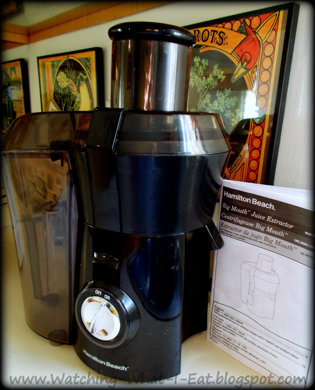 Watching What I Eat Fresh from the Juicer For Your Eyes Only fruit