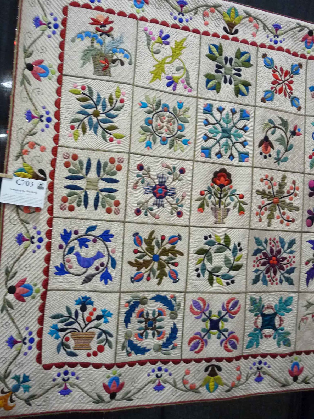 Sewing & Quilt Gallery Vermont Quilt Show..1