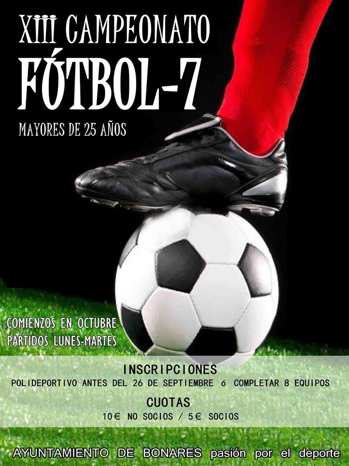 XIII CTO. FÚTBOL 7 MAYORES 25 AÑOS