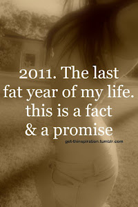 the last fat year of my life....2011