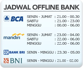 Jadwal Offline Bank