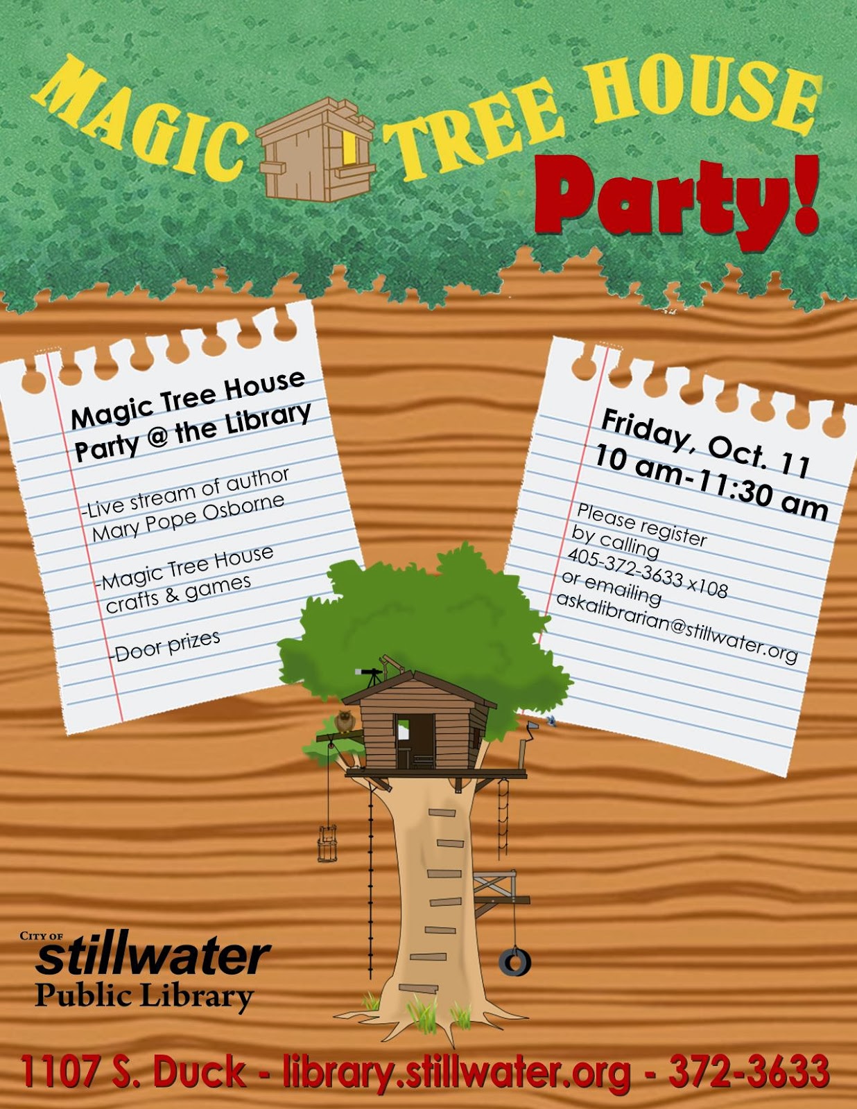 SPL Children Magic Tree House Party