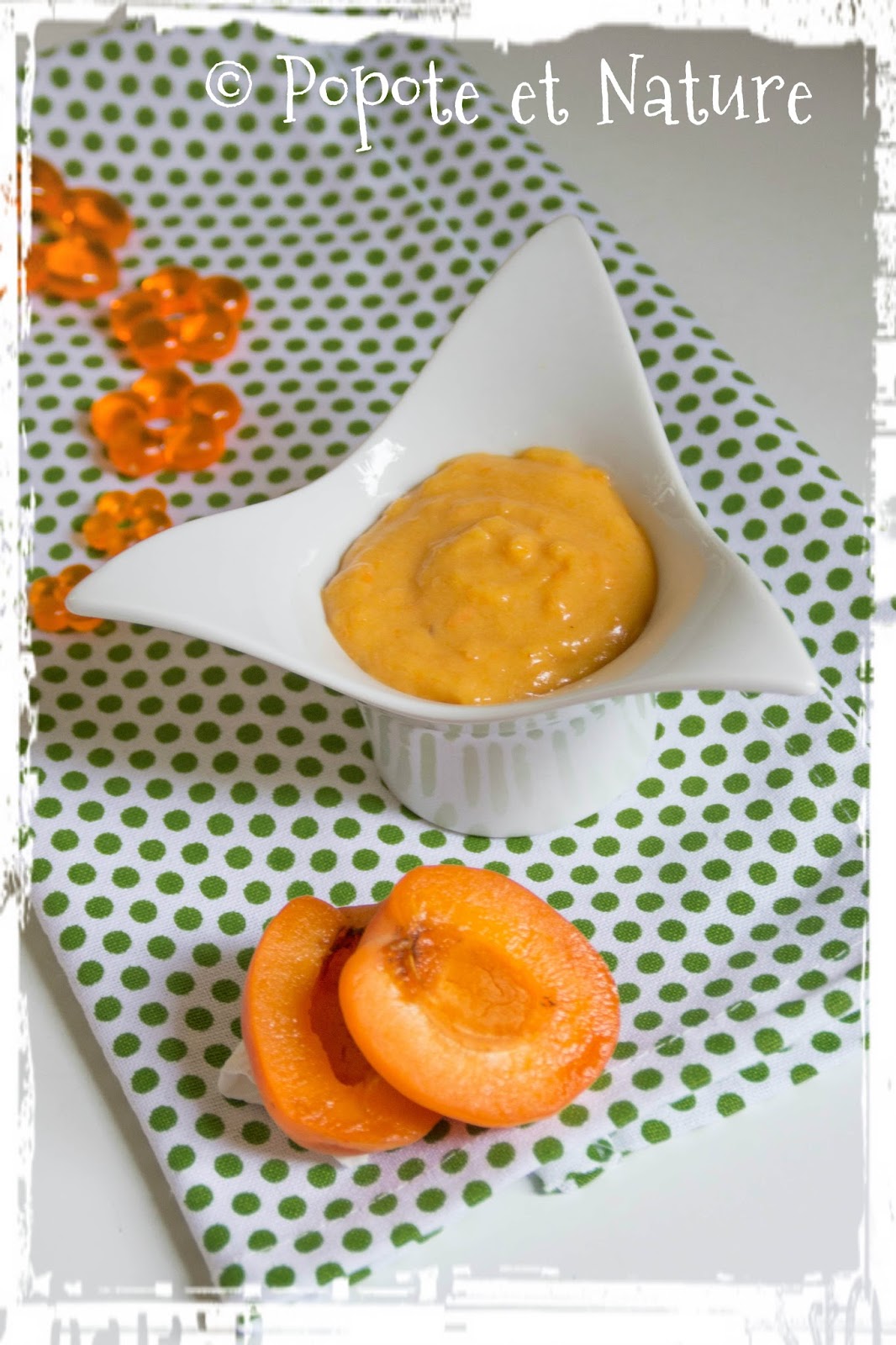 © Popote et Nature -Abricot curd