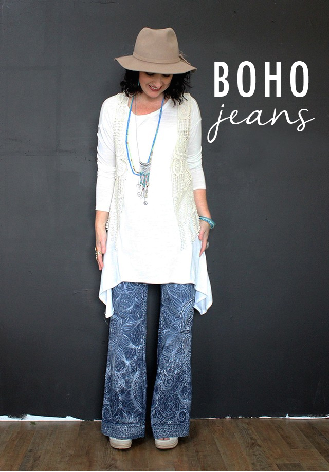 boho jeans
