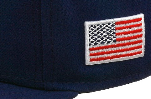dodger hat with american flag