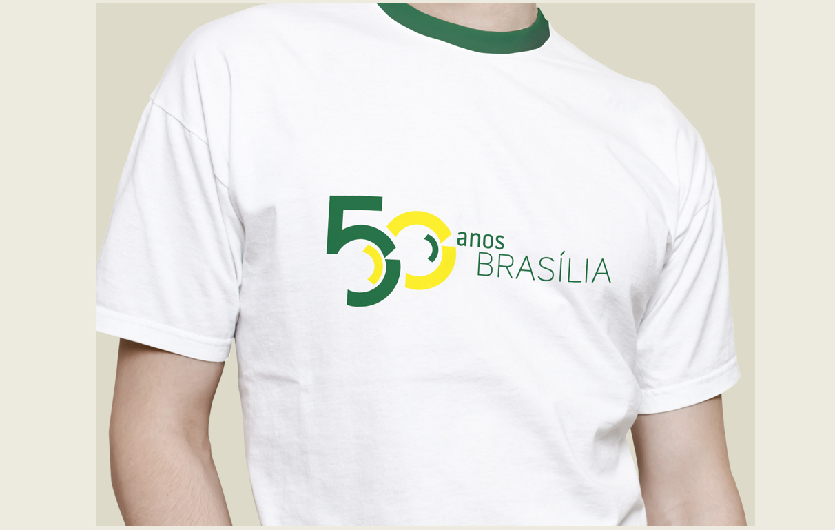 Logo/ID - 50 anos Brasília