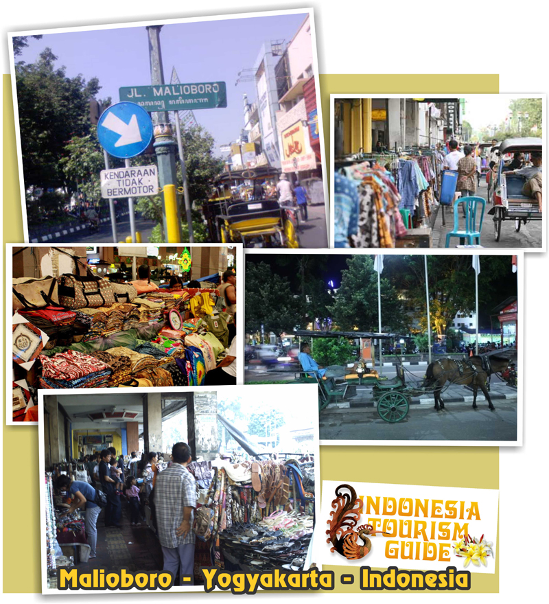 Shopping and Souvenirs Center At Yogyakarta Malioboro Indonesia