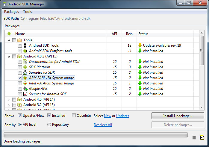 android avd manager android avd manager