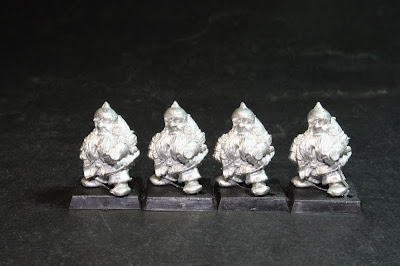 Cuarto de los cuatro modelos de los Bugman's Dwarf Rangers