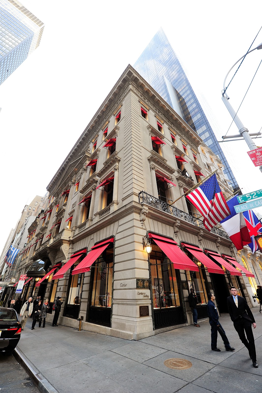 Cartier Store at Fifth Avenue New York City Editorial Photography