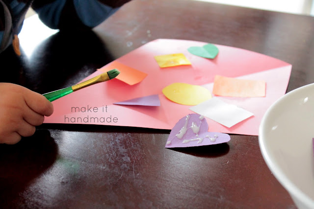 Construction Paper Kites for Uttarayan. Tutorial by Make It Handmade