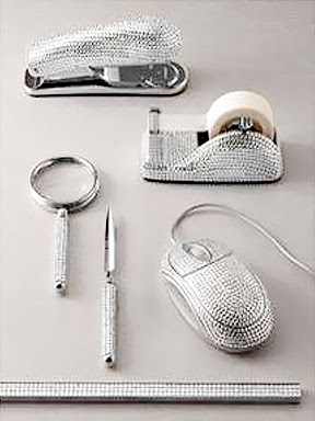 Crystal Desk Accessories