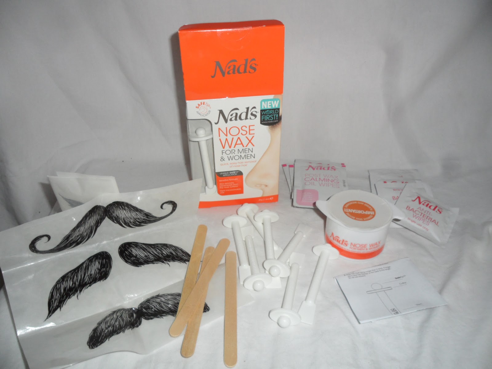 Makeup University Inc NADS Nose Wax demonstration video no more bats