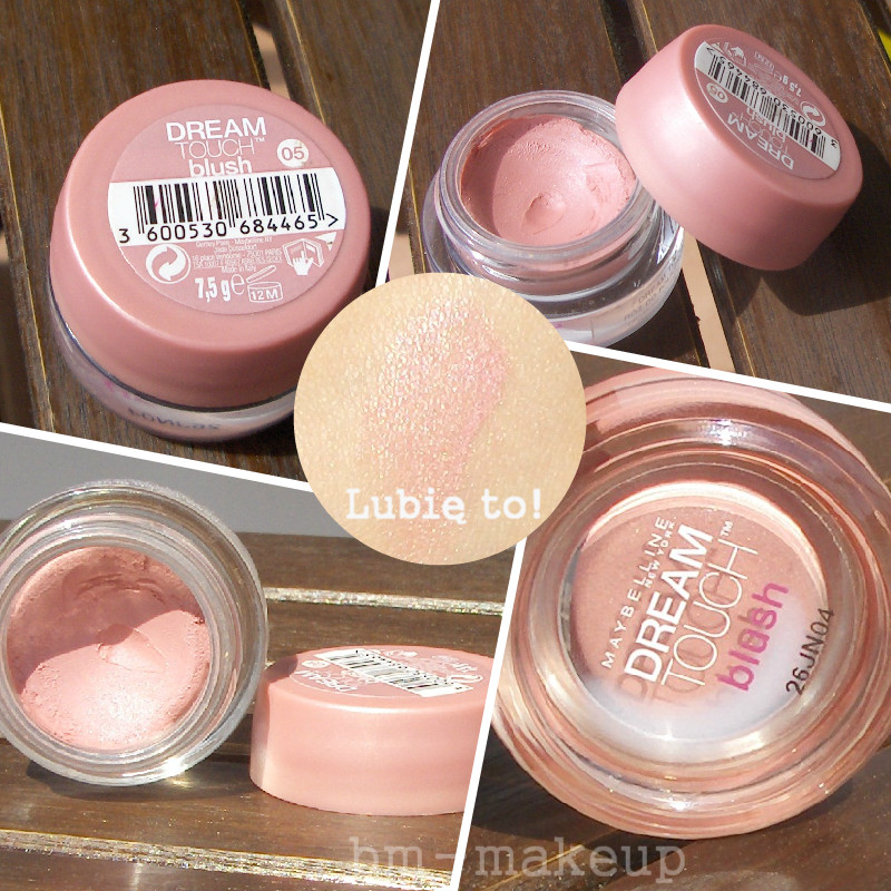 Lubię to! Maybelline DREAM TOUCH blush 05 mauve.