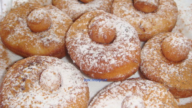 BİZİM EVİN MUTFAĞI KIZARTMA HALKA TATLISI (PORTAKALLI)