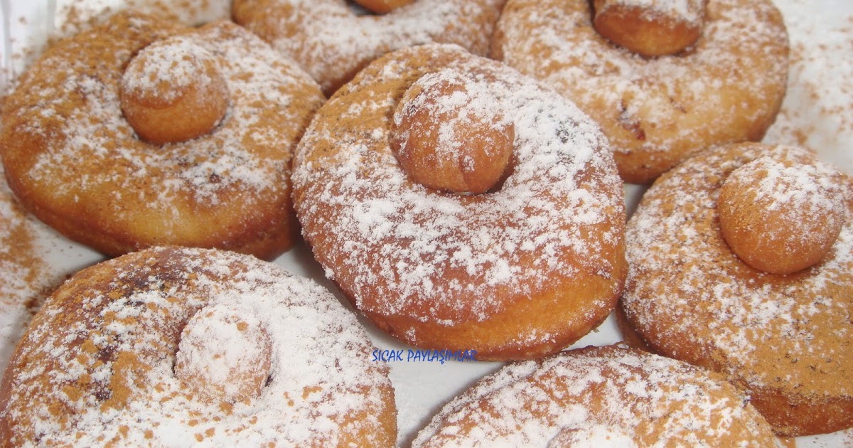 BİZİM EVİN MUTFAĞI KIZARTMA HALKA TATLISI (PORTAKALLI)