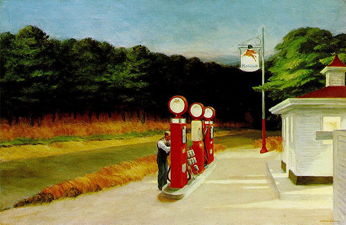 Edward Hopper... Gas+Edward+Hopper