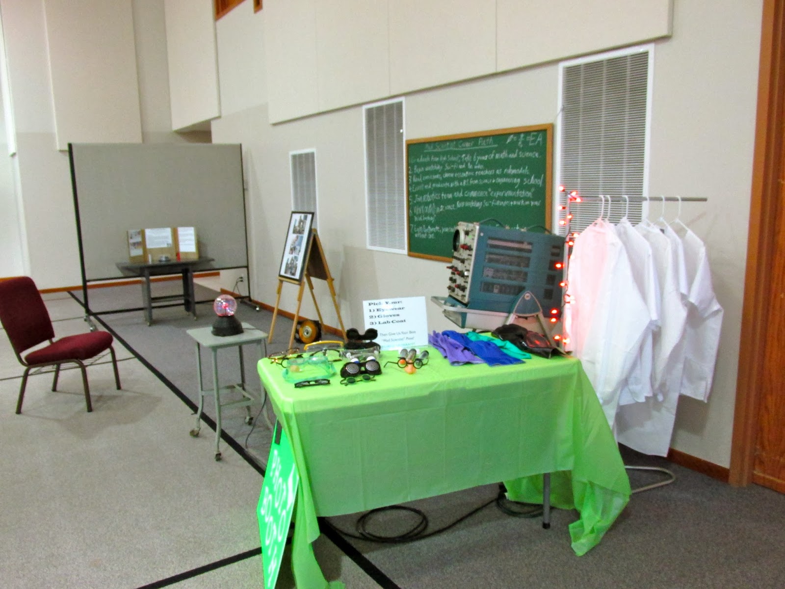 Trina's Day My Son's "Electrical Mad Scientist" Themed Graduation Party