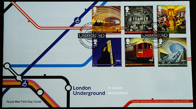 I Walk the World: Royal Mail 2013 - London Underground