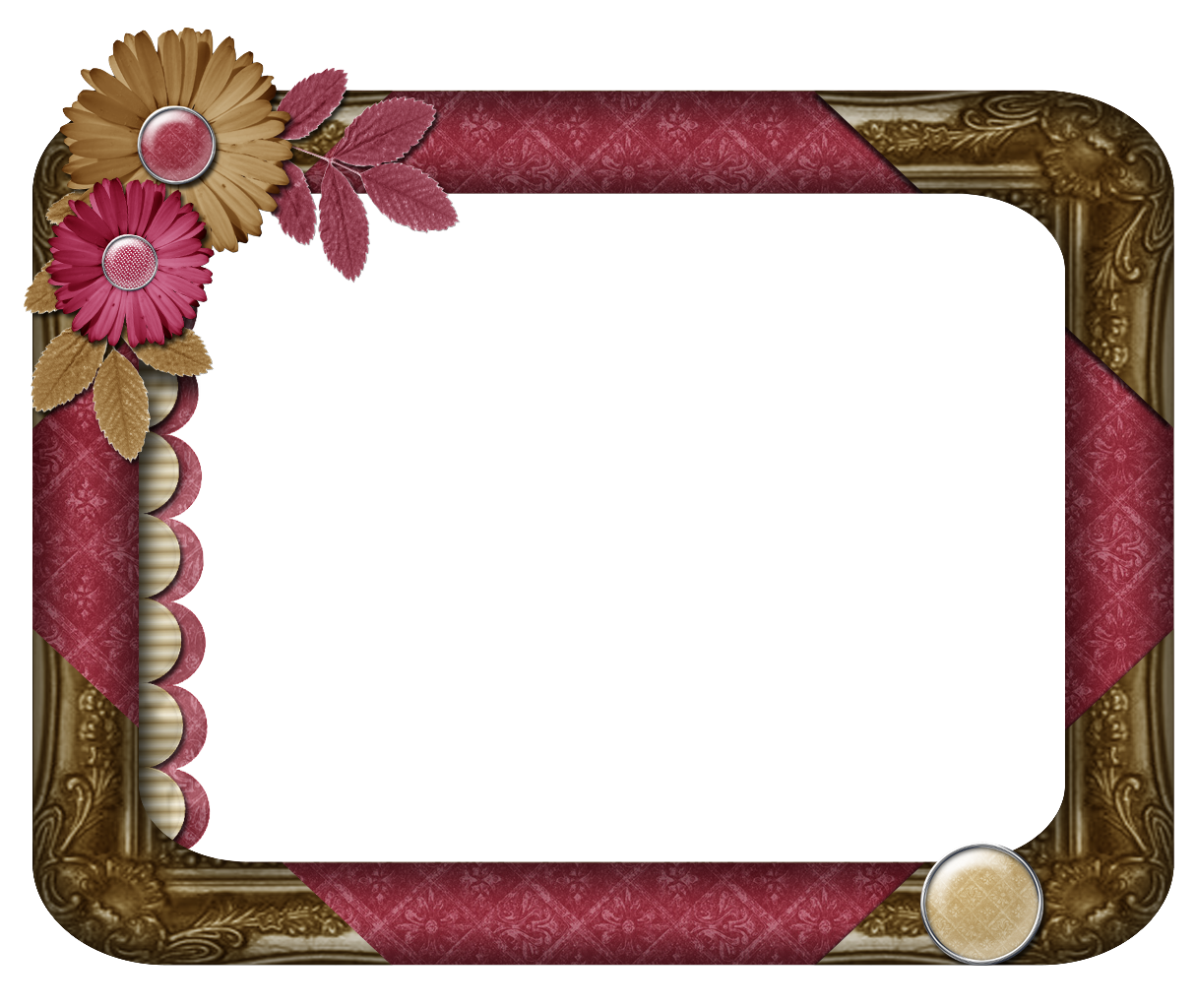 Free Elements Free Granberry Digi Scrapbook Frame