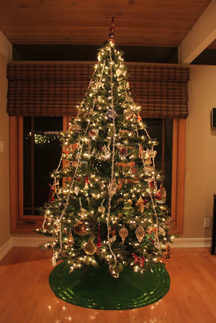 Christmas tree mid-century modern