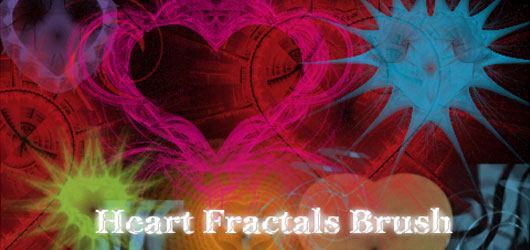 50 Free Photoshop Heart Brush Sets