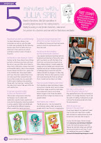 Interview Published in Making Cards Magazine