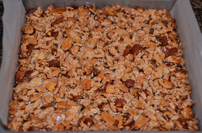 Playing with Flour Nutty cereal bars