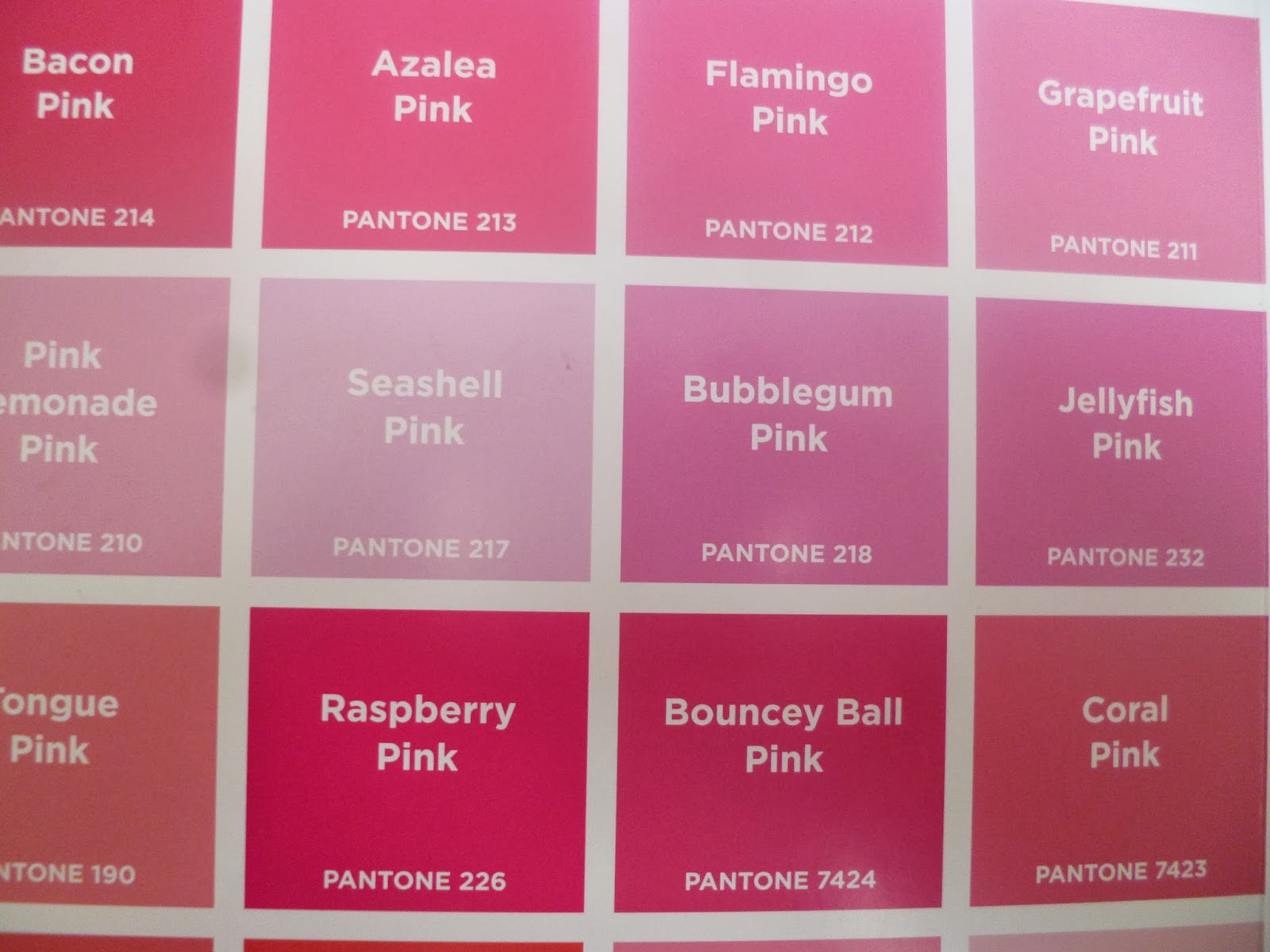 light pink colors names Gallery