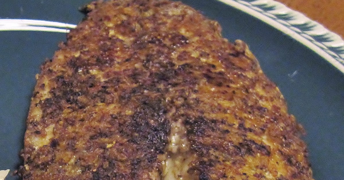 Carolina Sauce Company Low Carb Recipe ParmesanCrusted Fish