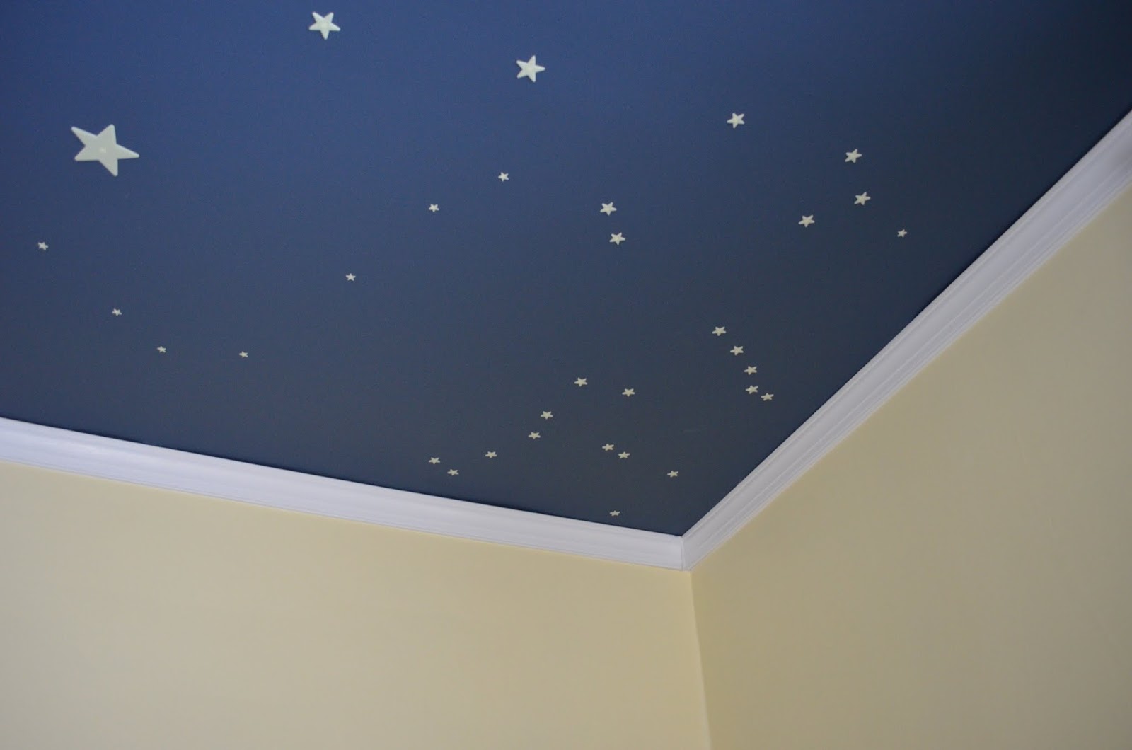 In The Little Yellow House Starry Night