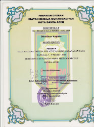 Sertifikat Taruna Melati I IPM B.Aceh