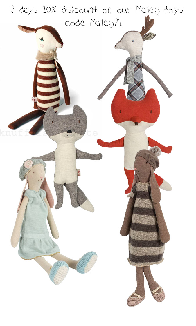 Knuffels à la carte blog Maileg discount today and tomorrow!
