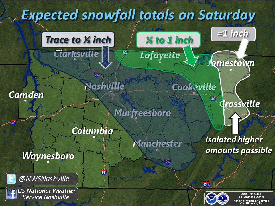 The Weather Guy More Accumulating Snow for Cookeville Area
