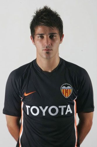 Sports Stars: David Villa Hairstyle Pics 2012