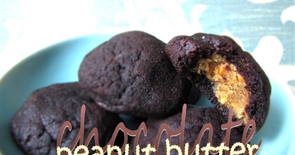 Needle and Nest Design chocolate peanut butter pillow cookies [vegan]