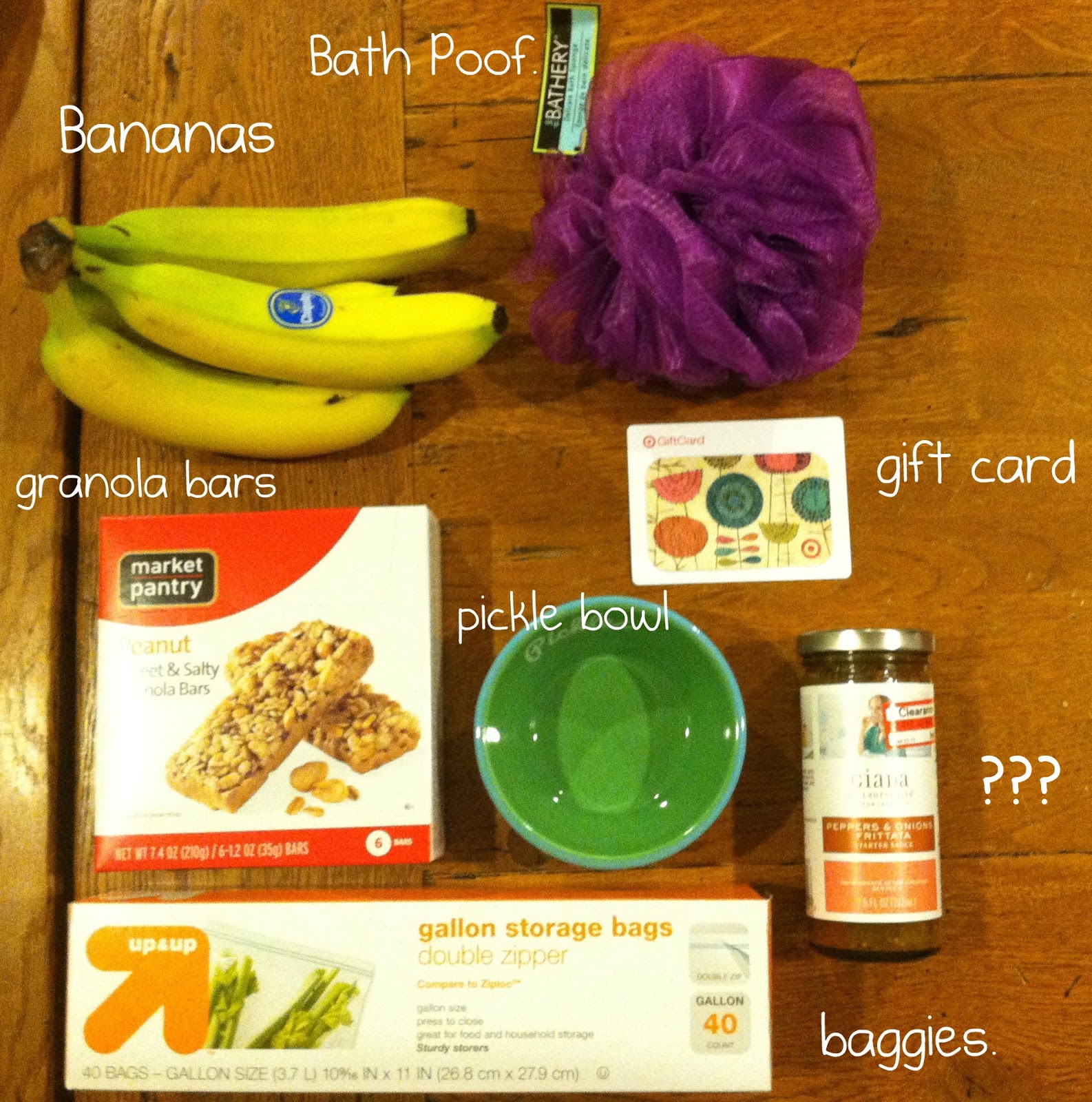 A pickle bowl the Target sagas.