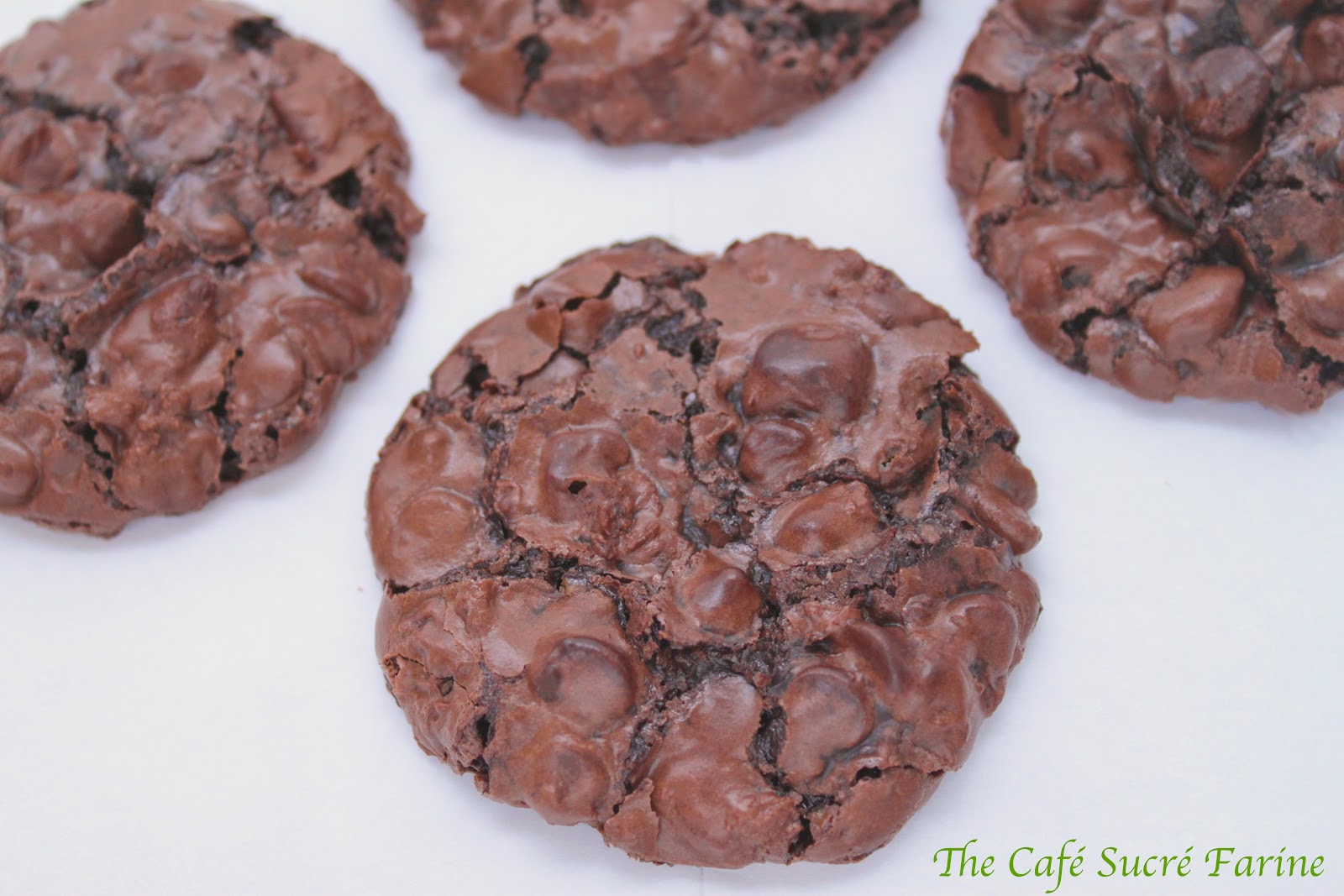 Chocolate Chewy Meringue Cookies The Café Sucre Farine