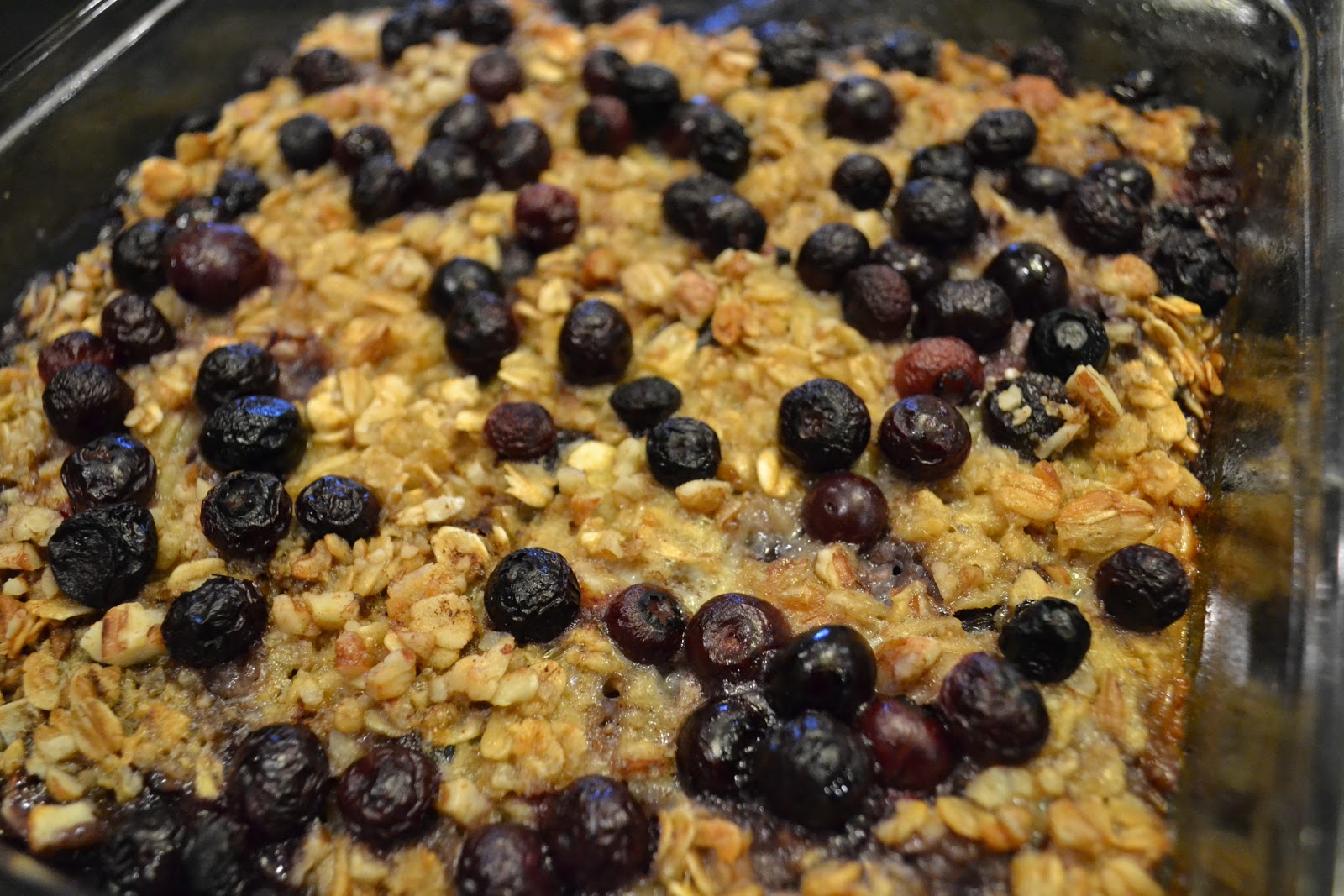 Southern Accents Baked Blueberry & Banana Oatmeal (Vegan)