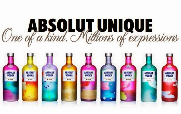 absolut unique, uniquely designed & individually numbered, absolut vodka, drinks, vodka, party, One of a Kind, Millions of Expressions